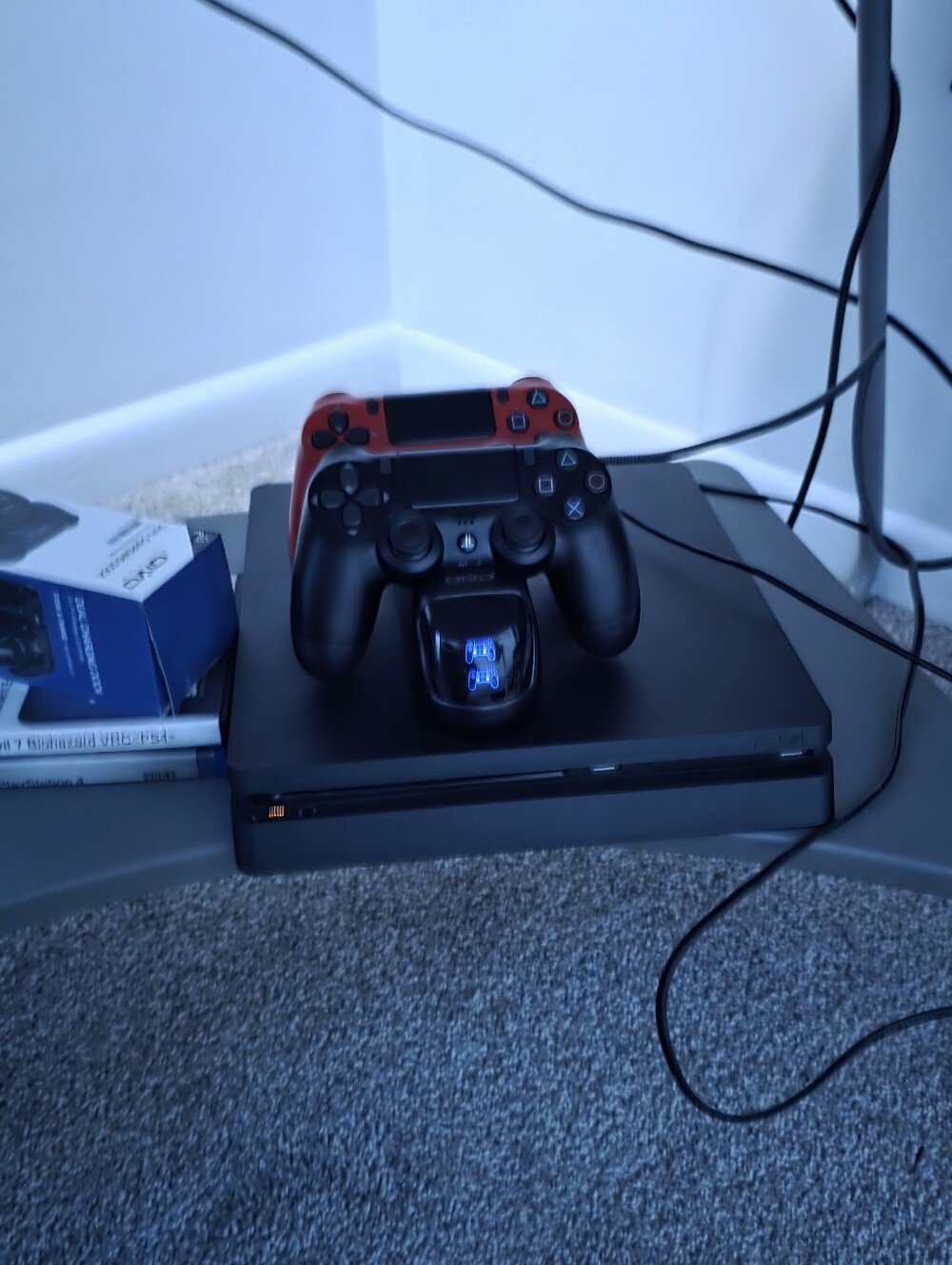 Sony Black PlayStation Slim Console - Compact Gaming System